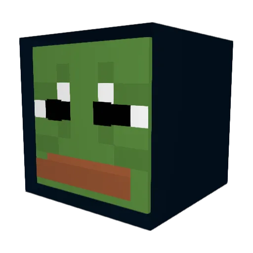 frostyfreezey55 Minecraft avatar head, 3D render
