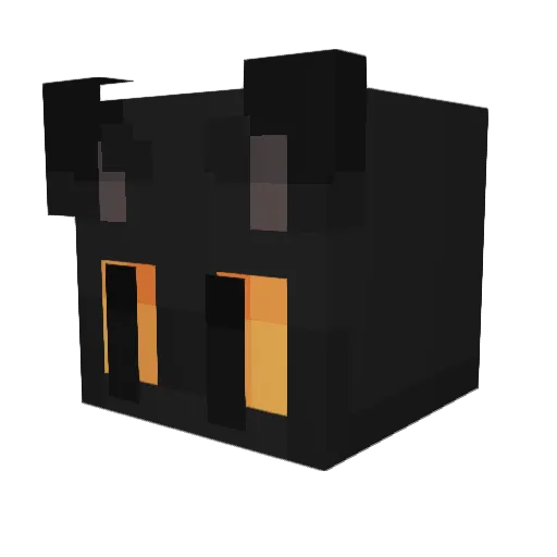 froumie Minecraft avatar head, 3D render