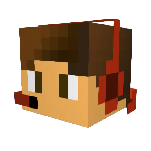 frozenblood1234 Minecraft avatar head, 3D render