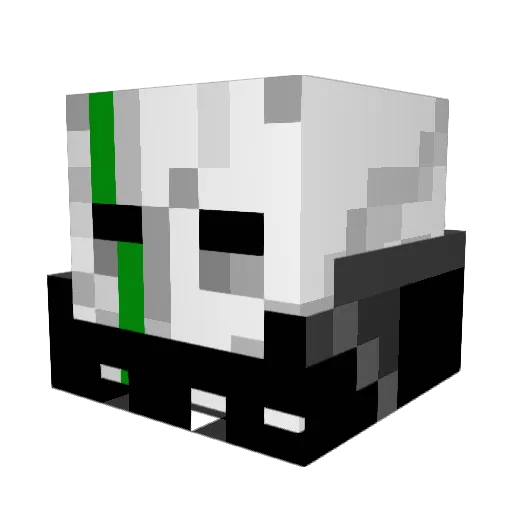 frozn4567 Minecraft avatar head, 3D render