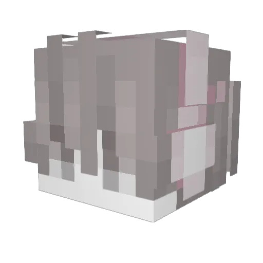 frpigga Minecraft avatar head, 3D render