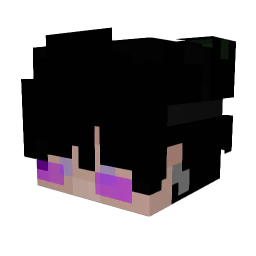 frqito__ Minecraft avatar head, 3D render