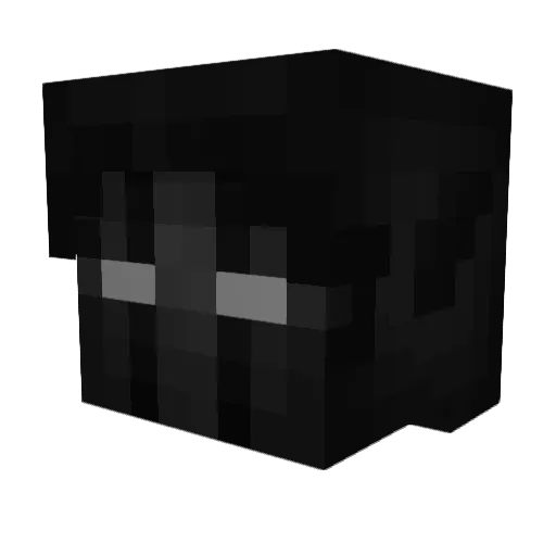 frstl27 Minecraft avatar head, 3D render
