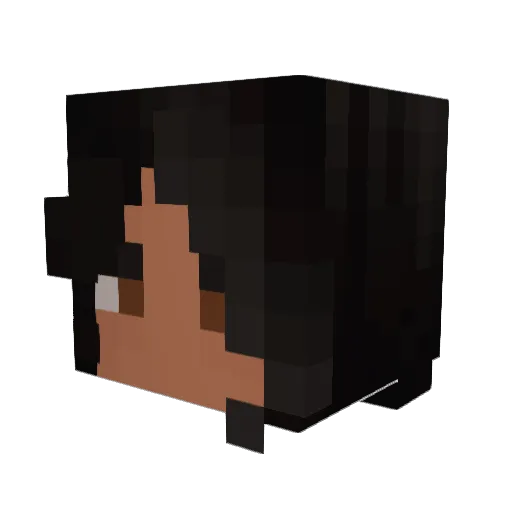 fruitmeister69 Minecraft avatar head, 3D render