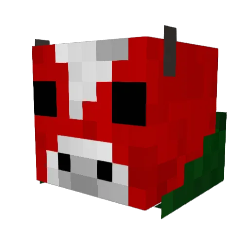fruitpunchXD Minecraft avatar head, 3D render