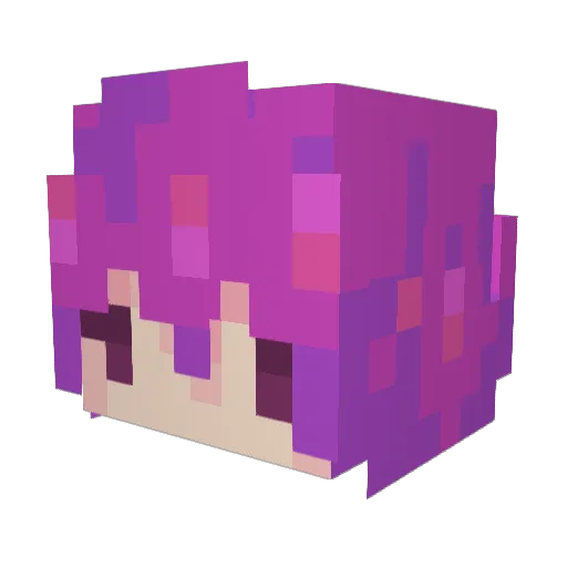 fruity_m4ggot Minecraft avatar head, 3D render