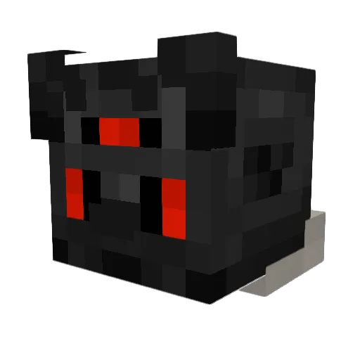 frumpnutsss Minecraft avatar head, 3D render