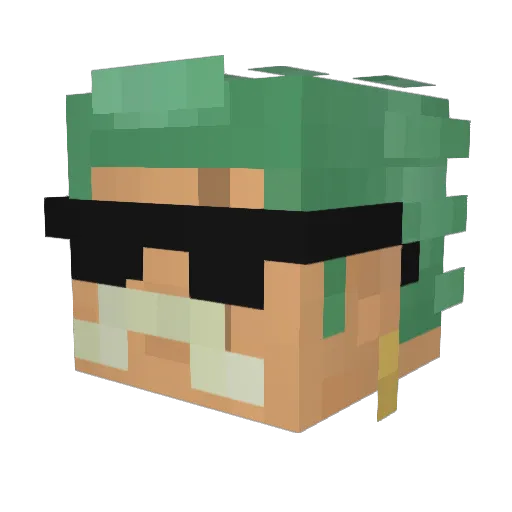 frxstylipz Minecraft avatar head, 3D render