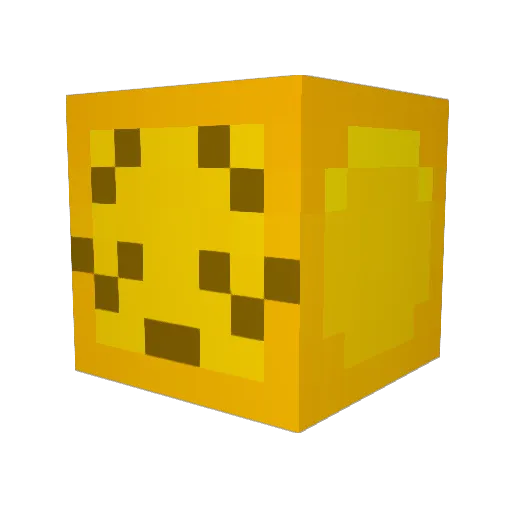 fry_banana Minecraft avatar head, 3D render