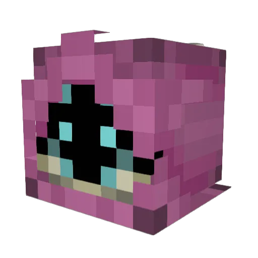 fsharp Minecraft avatar head, 3D render
