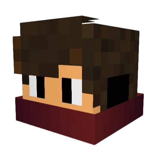 fso2003 Minecraft avatar head, 3D render