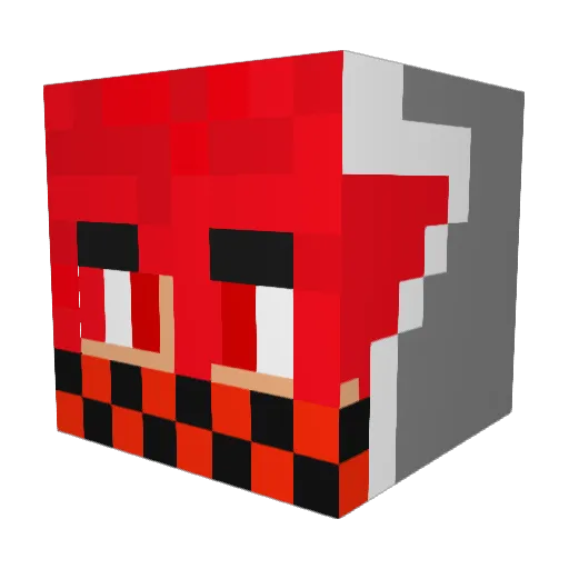 fsooly999 Minecraft avatar head, 3D render
