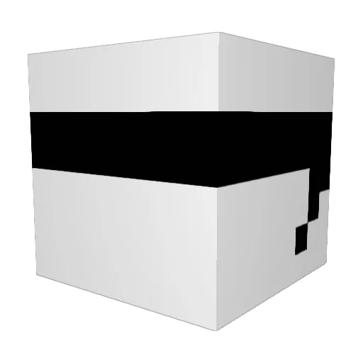 ft6p Minecraft avatar head, 3D render