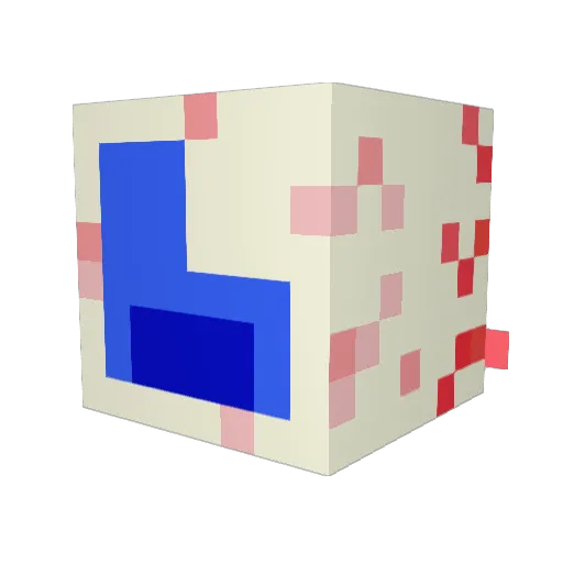 ftVenJEIC Minecraft avatar head, 3D render