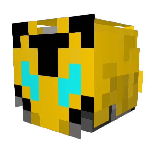 ftballbomb Minecraft avatar head, 3D render