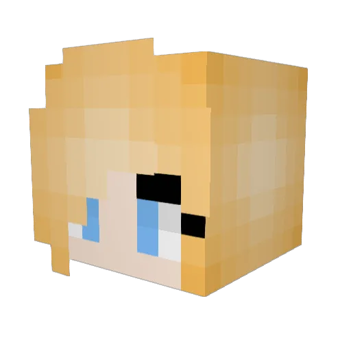 fth0tfitzgerald Minecraft avatar head, 3D render