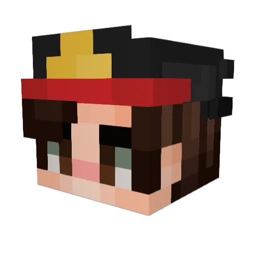 ftjayjay Minecraft avatar head, 3D render