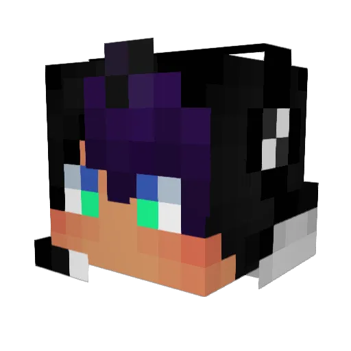 fufnespossuidoPT Minecraft avatar head, 3D render