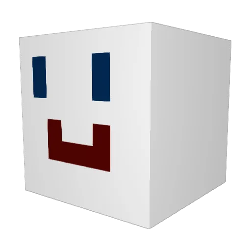 fufupati2 Minecraft avatar head, 3D render