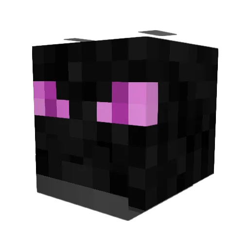 fujilee Minecraft avatar head, 3D render