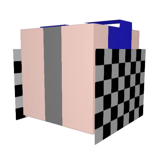 fukashow0227 Minecraft avatar head, 3D render