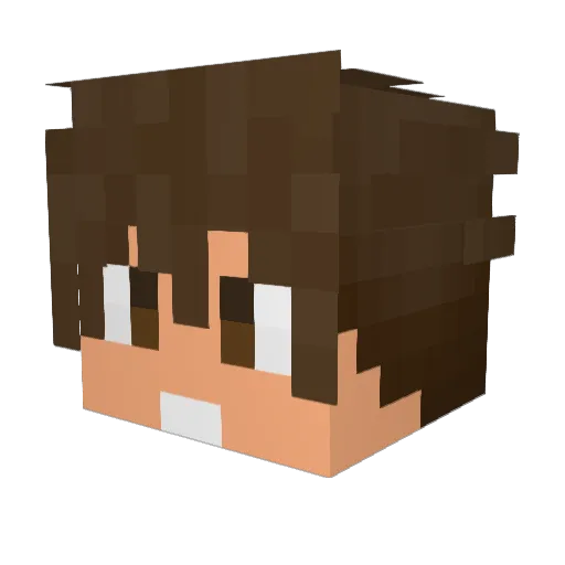 fullgore123 Minecraft avatar head, 3D render