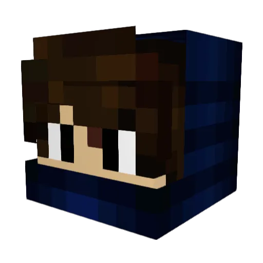 fullkanekill Minecraft avatar head, 3D render