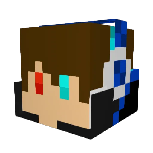 fullofsoup12 Minecraft avatar head, 3D render