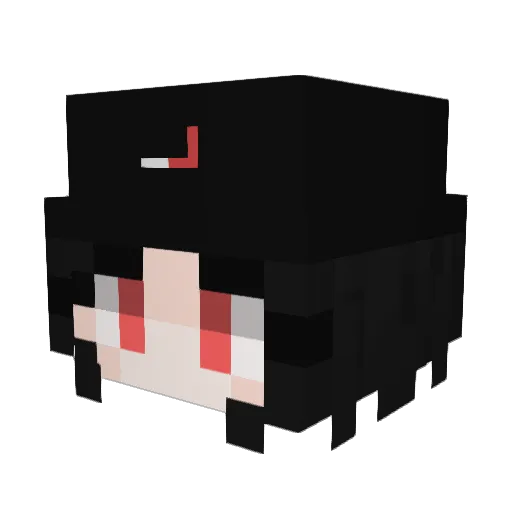 fumantecansado Minecraft avatar head, 3D render