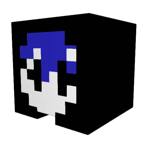 fumigoon Minecraft avatar head, 3D render