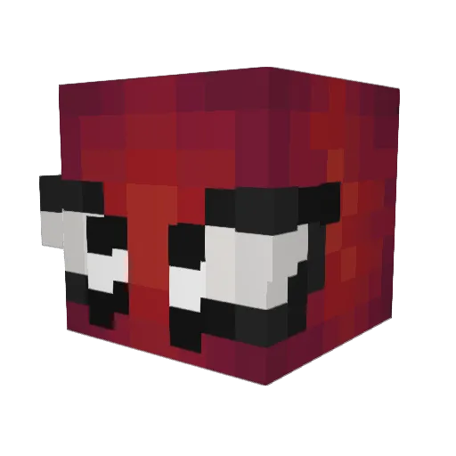 fummy_______ Minecraft avatar head, 3D render