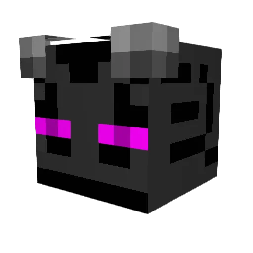 funPay_ Minecraft avatar head, 3D render