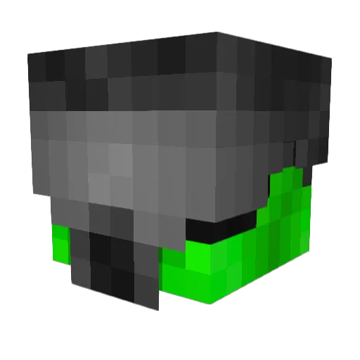 func_vykov Minecraft avatar head, 3D render