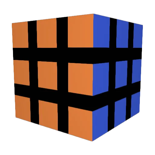 fune115 Minecraft avatar head, 3D render