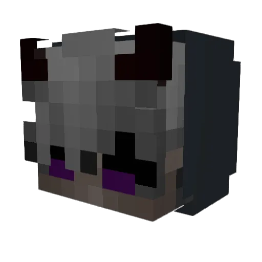 funfunfunzig Minecraft avatar head, 3D render
