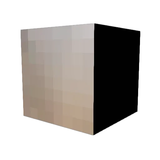 funfuntime Minecraft avatar head, 3D render