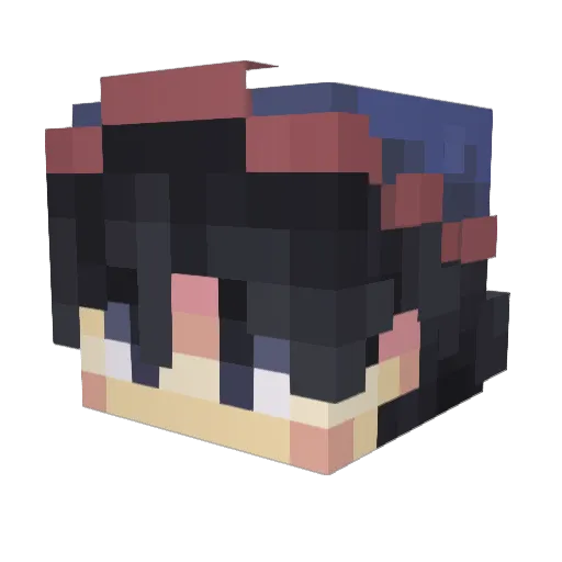 funger67 Minecraft avatar head, 3D render