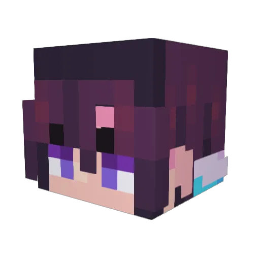 funghoulz Minecraft avatar head, 3D render