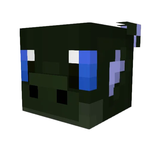 fungu_s Minecraft avatar head, 3D render