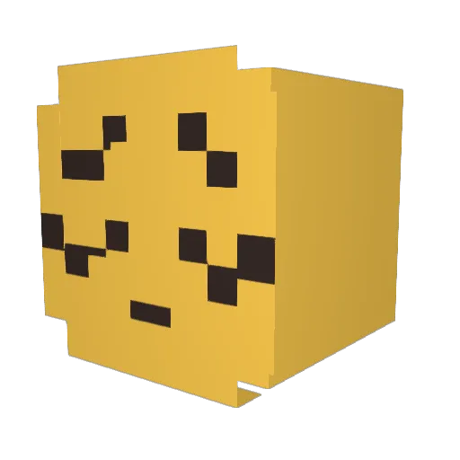 fungusfan1124 Minecraft avatar head, 3D render