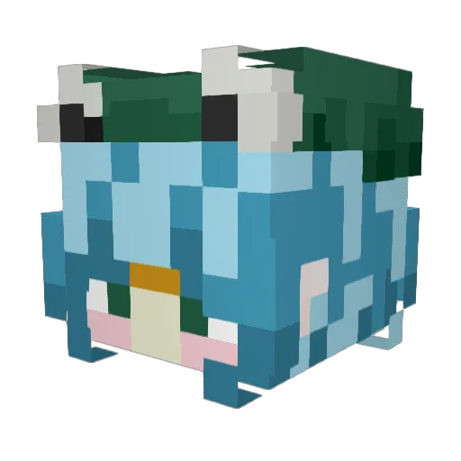 funktownfaith Minecraft avatar head, 3D render