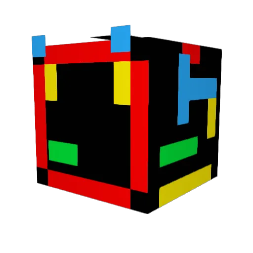 funkychan69 Minecraft avatar head, 3D render