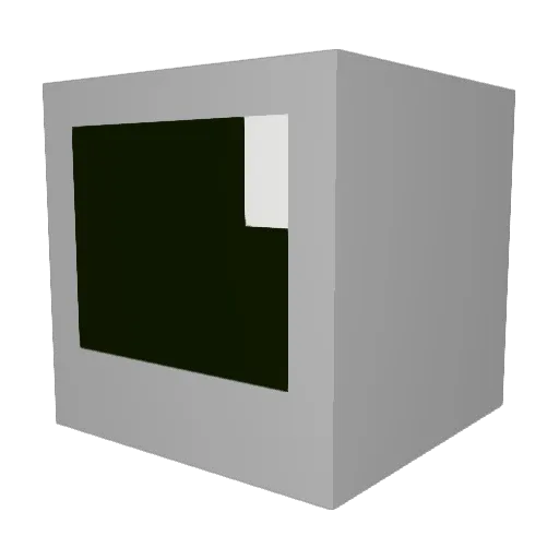 funkychunkymeat Minecraft avatar head, 3D render