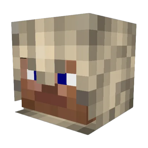 funkydude33 Minecraft avatar head, 3D render
