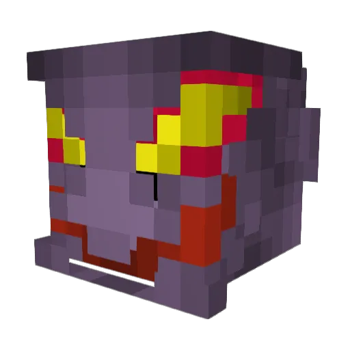 funnyapple123 Minecraft avatar head, 3D render