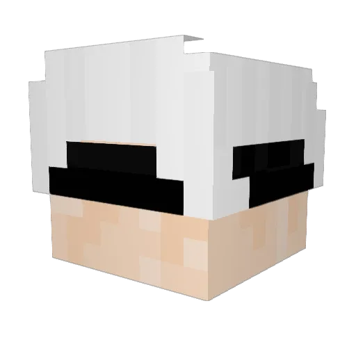 funnybunny36 Minecraft avatar head, 3D render