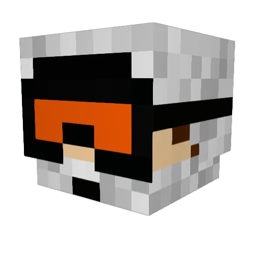 funnykillerslap9 Minecraft avatar head, 3D render
