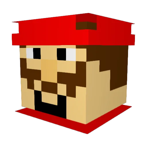 funnyman777 Minecraft avatar head, 3D render