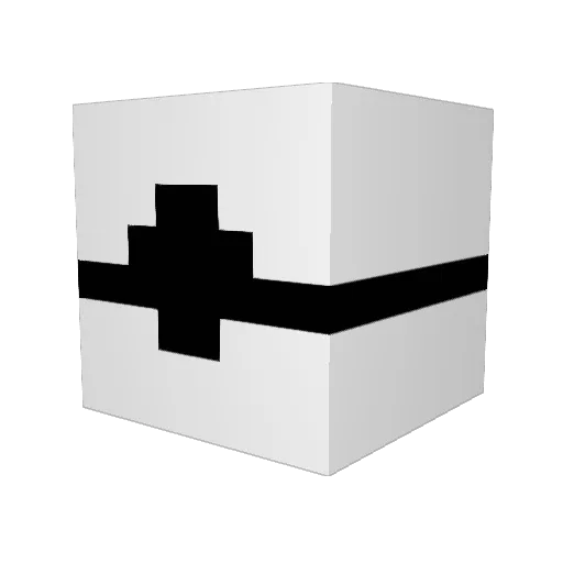 funnyskitter2 Minecraft avatar head, 3D render
