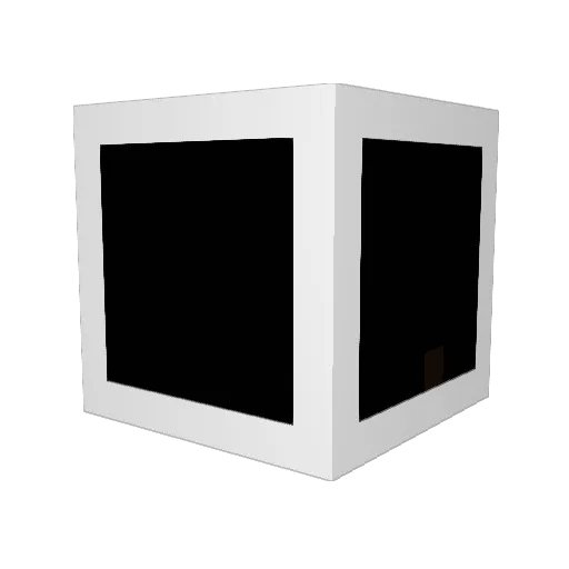 furck Minecraft avatar head, 3D render